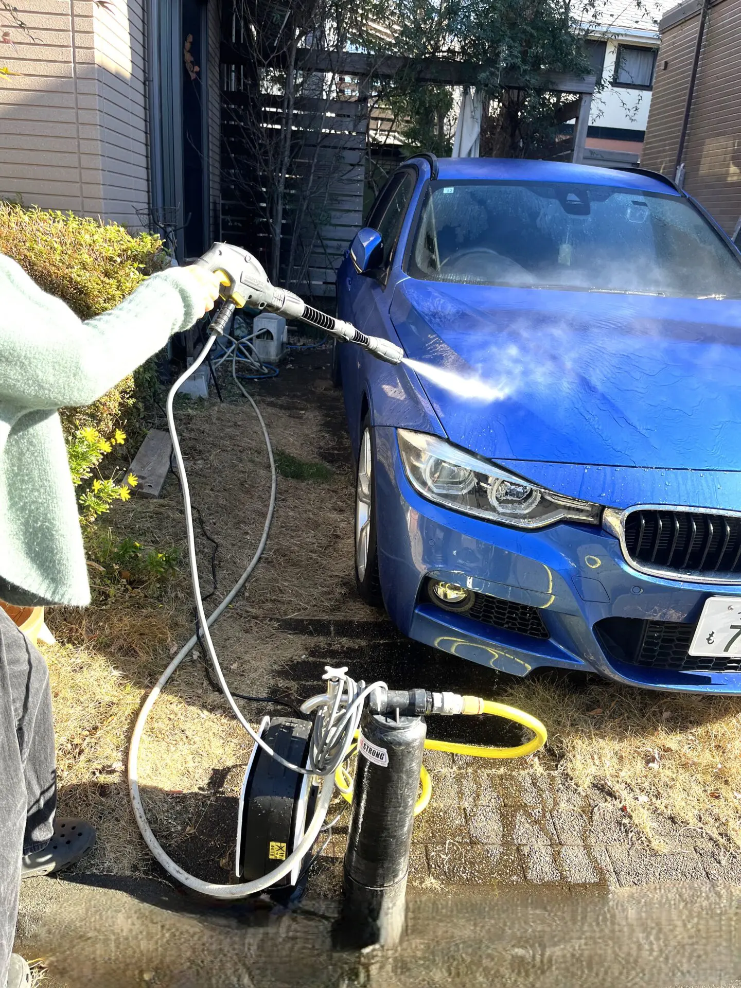 純水洗車器と高圧洗車器の併用、選定と注意点